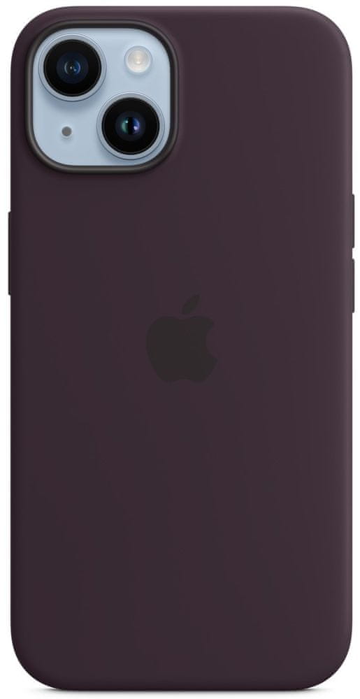 Apple iPhone 14 Silicone Case with MagSafe - Elderberry, MPT03ZM/A